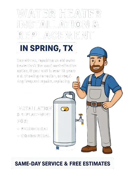 About water heater service